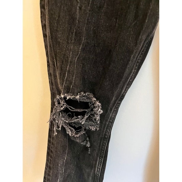 Abercrombie and Fitch High Rise Mom Jean Curve Love Sz 27 4 regular black - Picture 3 of 7